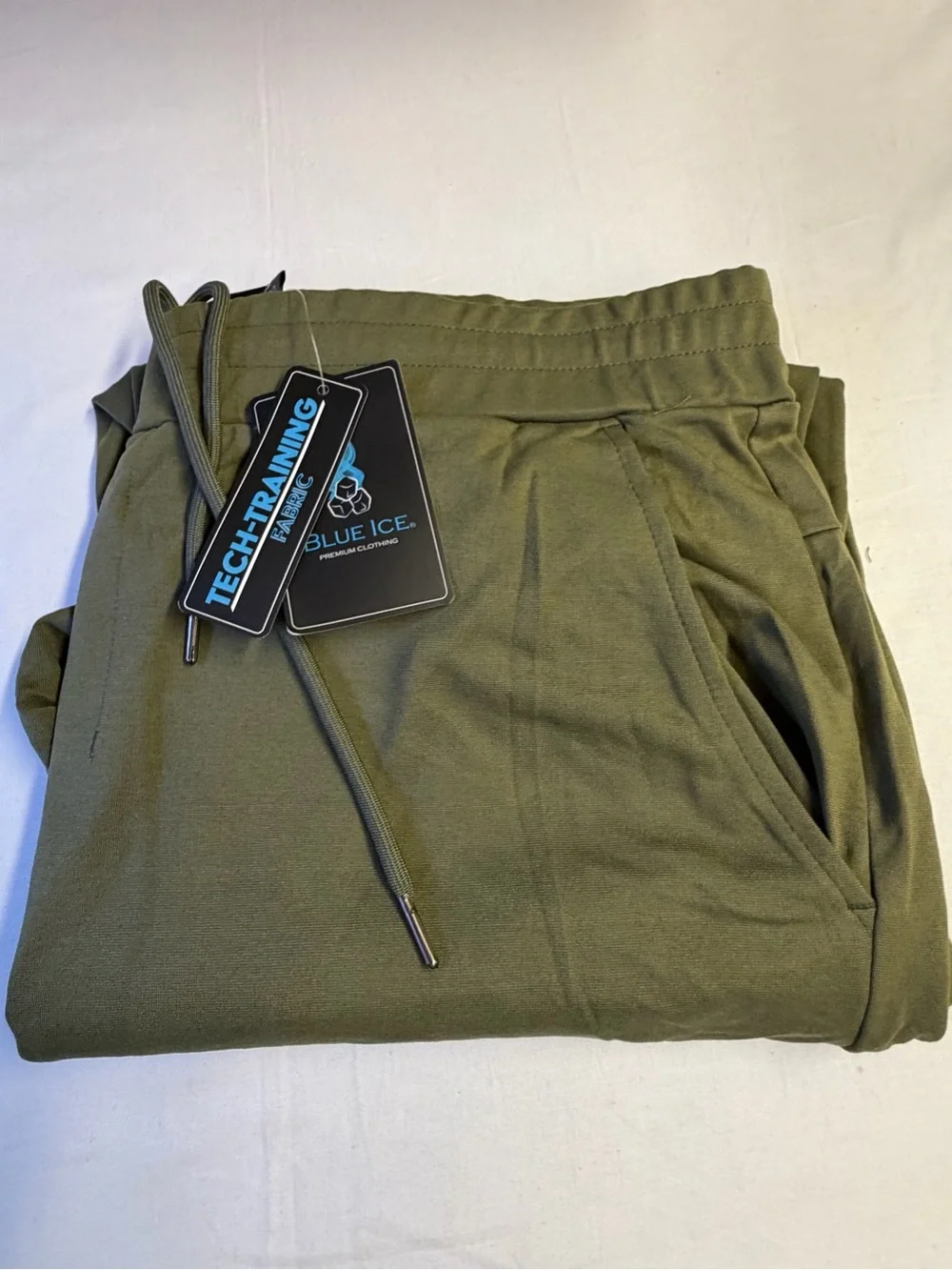 Men's Olive Green Drawstring Lounge Pants